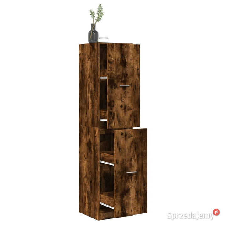 Szafka apteczna przydymiony dąb 40x41x1745