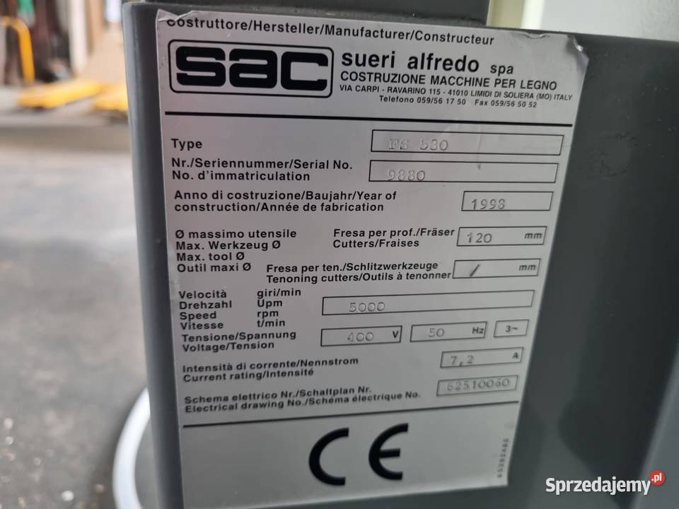 Wyrówniarka SAC FS530 Juszczyn