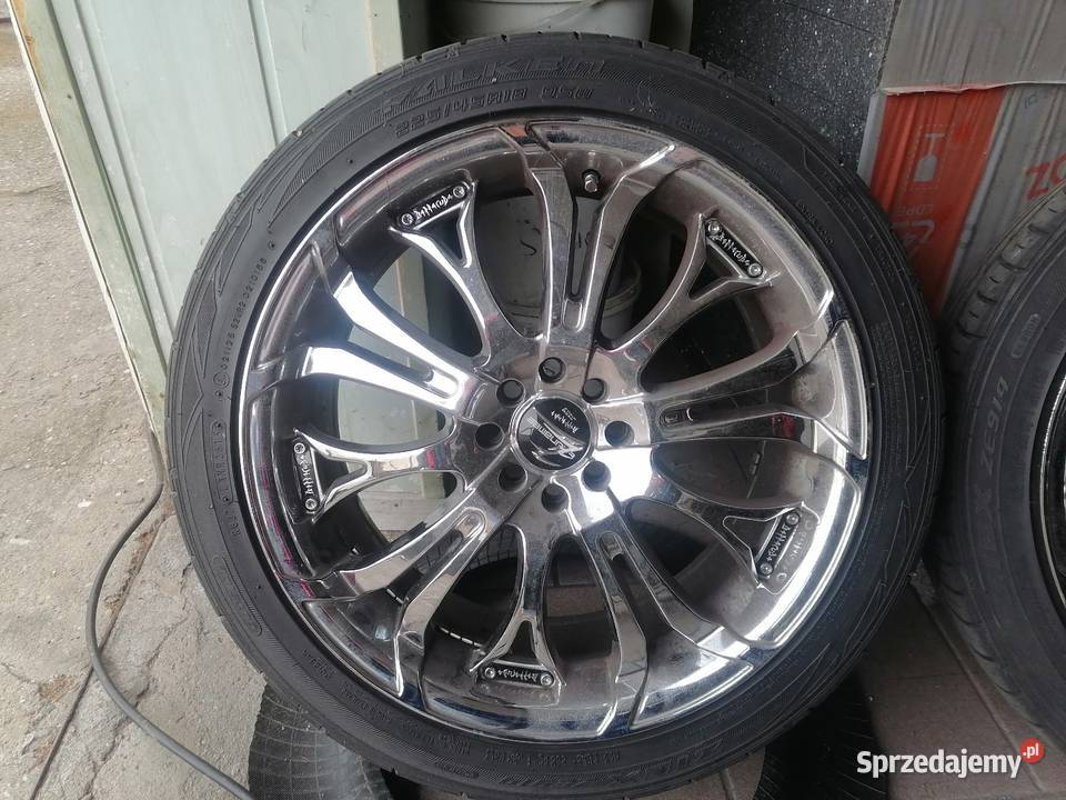 Koła felgi aluminiowe CHROM 4x100 18 VIA Sulechów sprzedam