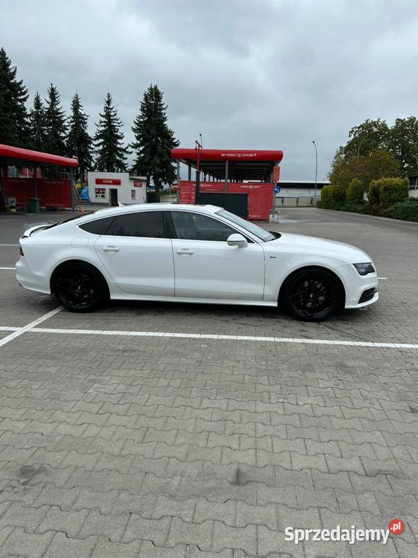 Audi A7 SLine 30TDI 245 zadbana Serwisowana elektrochrom. lusterka boczne Rzeszów sprzedam