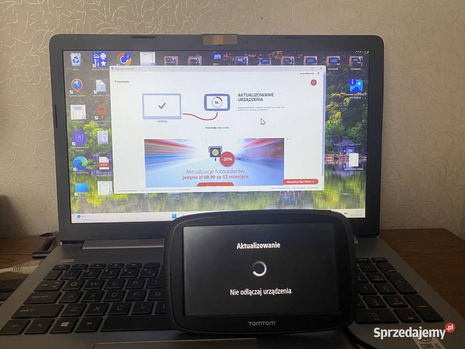 Nawigacja TomTom GO 50 Dożywotnia aktualizacja GPS i akcesoria