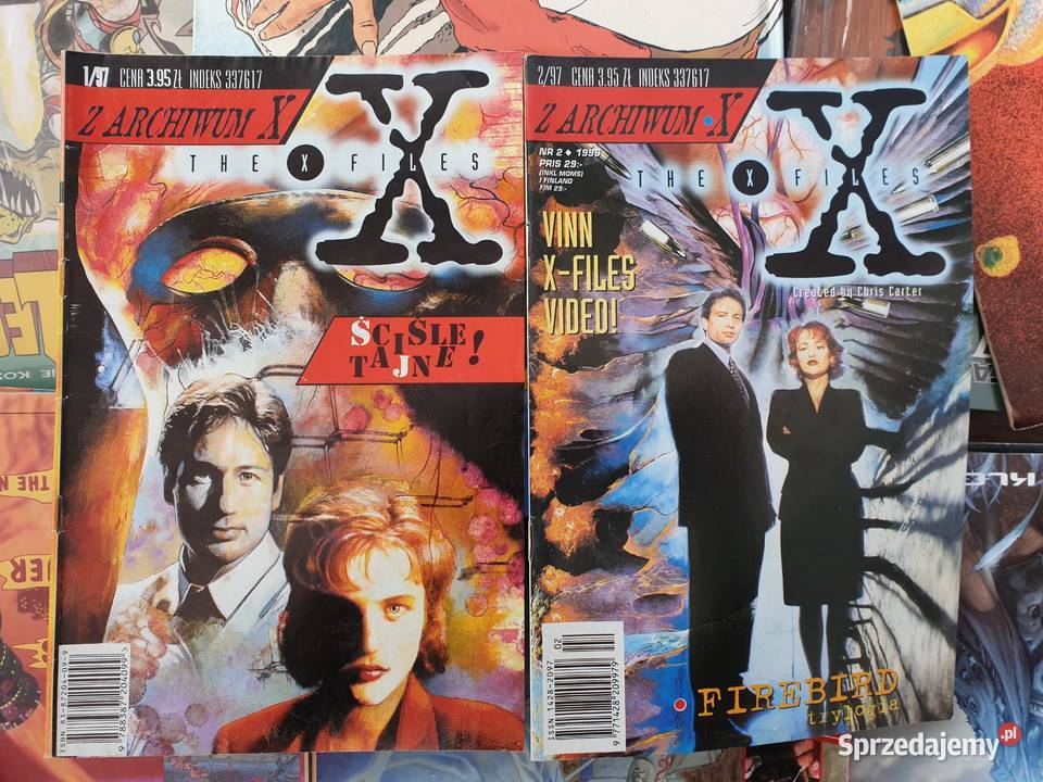 Z Archiwum X zestaw 5 komiksów TMSemic 1997 fantasy i s-f Gdynia