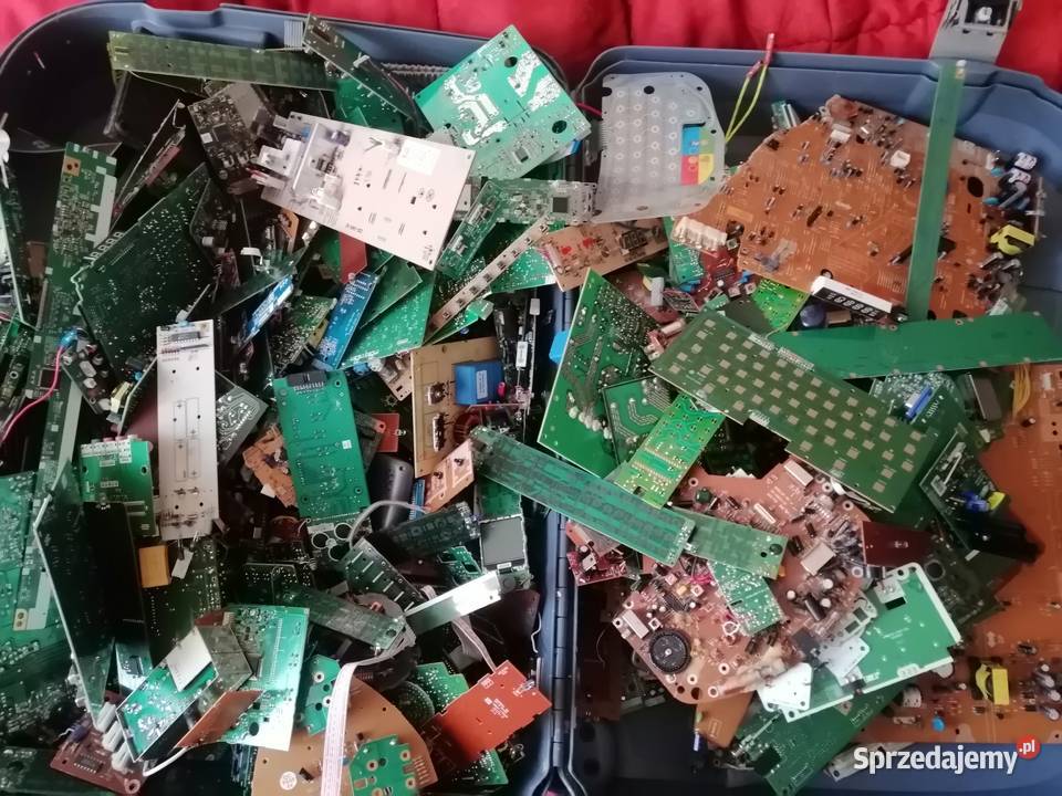 Płytki elektroniczne odzysk metali zloto srebro sprzedam