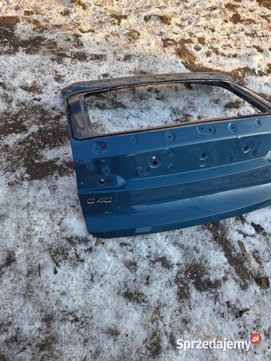 Klapa tył tylna pokrywa bagażnika Volvo C40 C40 osobowe