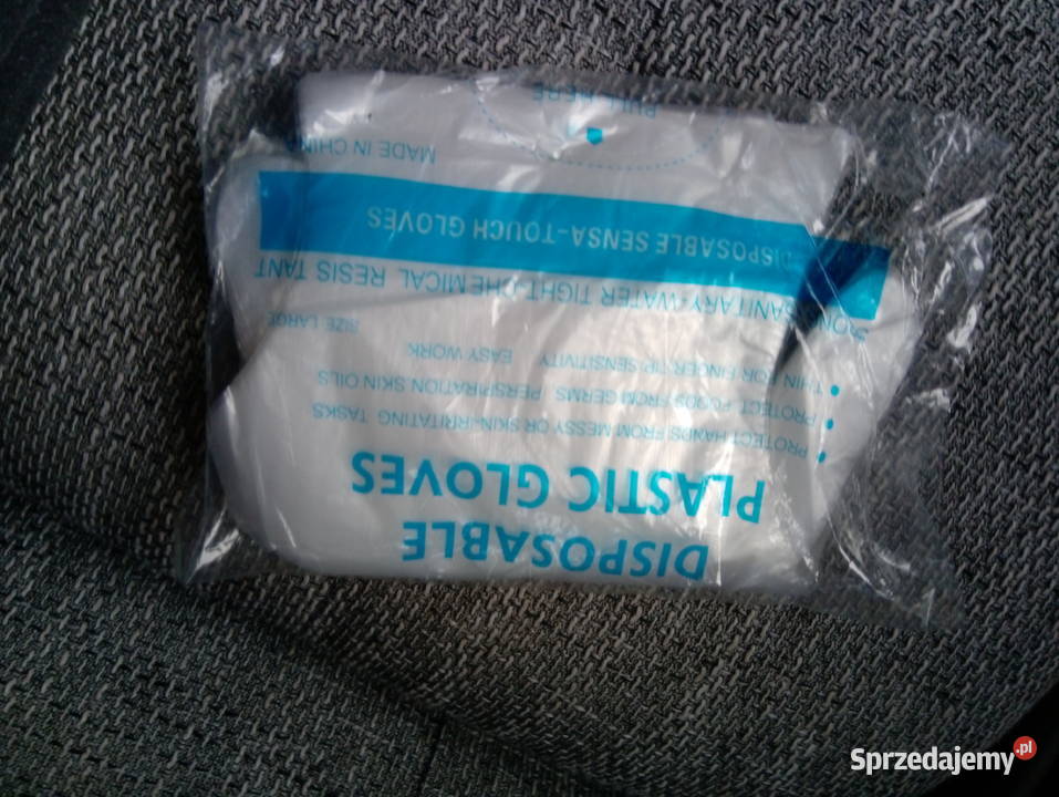 Rękawice jednorazowe zrywki rozmiar L mocne Włocławek