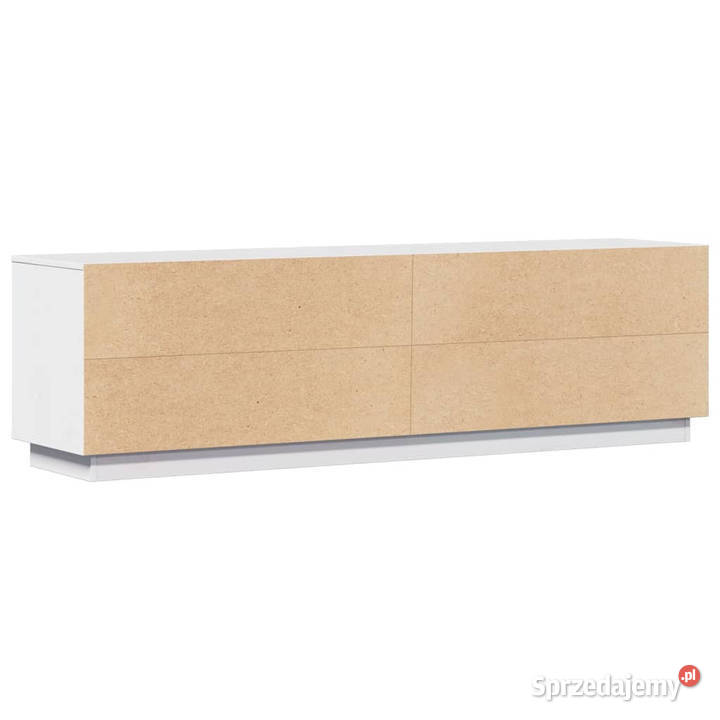 Szafka pod telewizor biała 156x37x45 lite drewno Warszawa