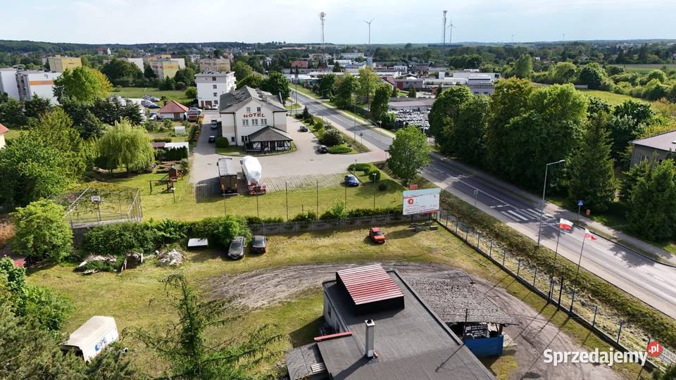Działka z zakładem samochodowym DW241 2180 m Więcbork