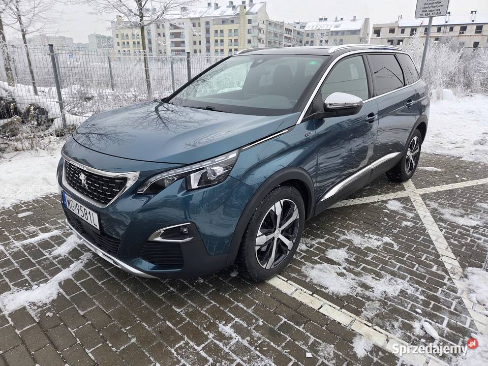 Peugeot 5008 GTLine 20 BlueHDi 177 2018 7 osób Warszawa