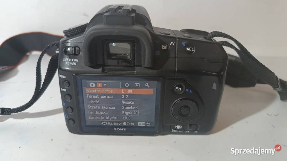 Aparat SONY 200 Obiektyw Katowice sprzedam