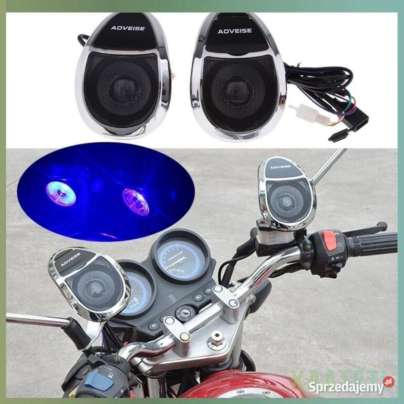Radio Motocyklowe Głośnikami FM USB BLUETOOTH śląskie sprzedam