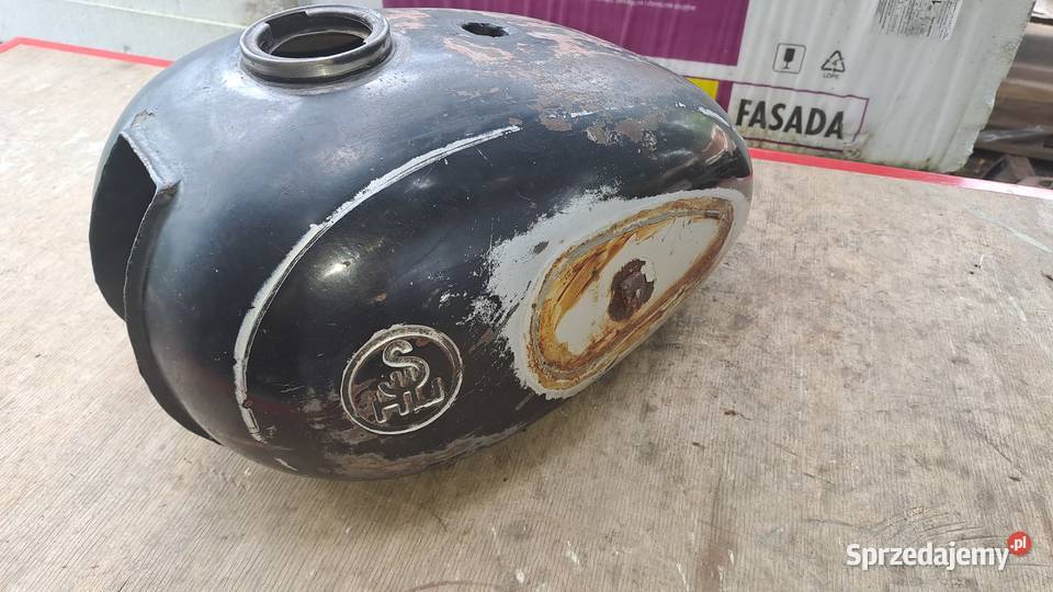 ZBIORNIK SIEDZENIE OSŁONA ŁAŃCUCHA WSK WFM SHL Konin