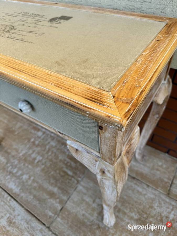 Konsola Ludwikowa schaby chic toaletka biurko Biurka mazowieckie Garwolin sprzedam