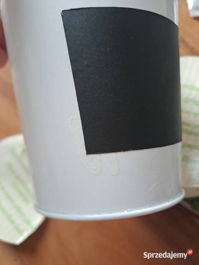 Zestaw 3x Metalowa Doniczka z miejscem do mazowieckie Warszawa