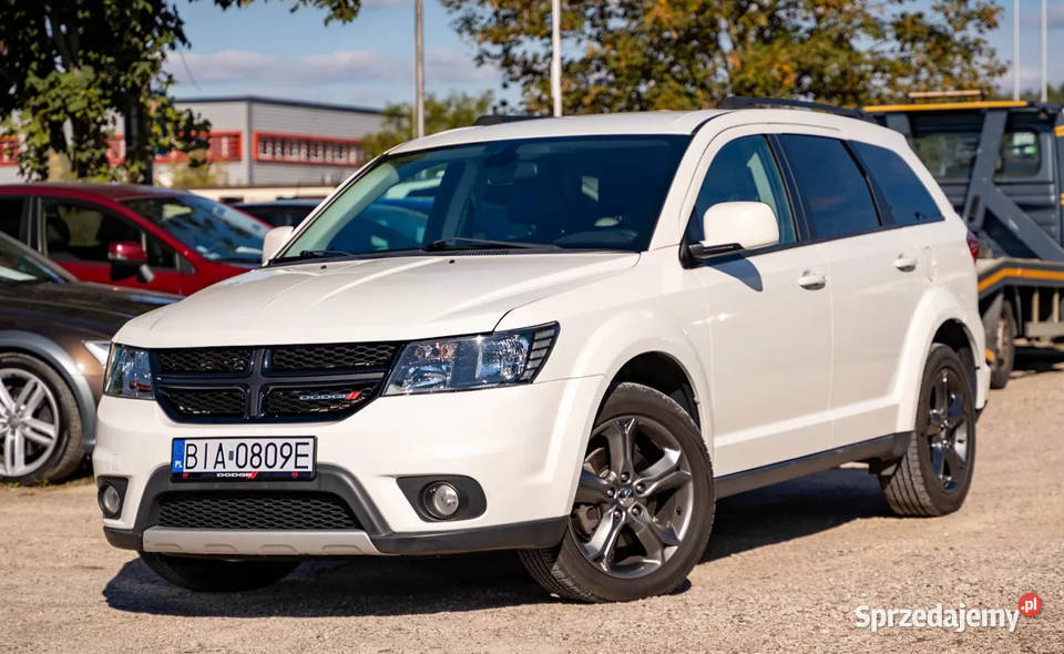 DODGE JOURNEY SXT AWD 7mio MIEJSCOWY z LPG relingi dachowe Grabówka