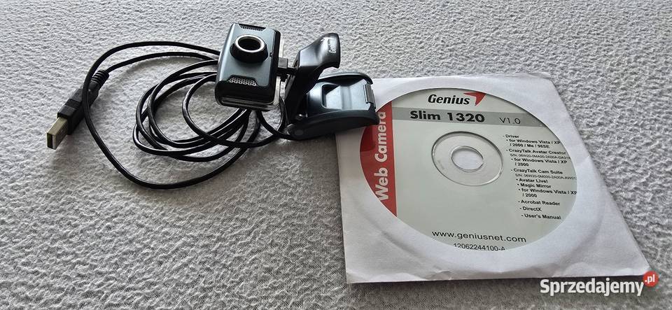 Web kamera Genius SLIM 1320 Manual mazowieckie Pruszków