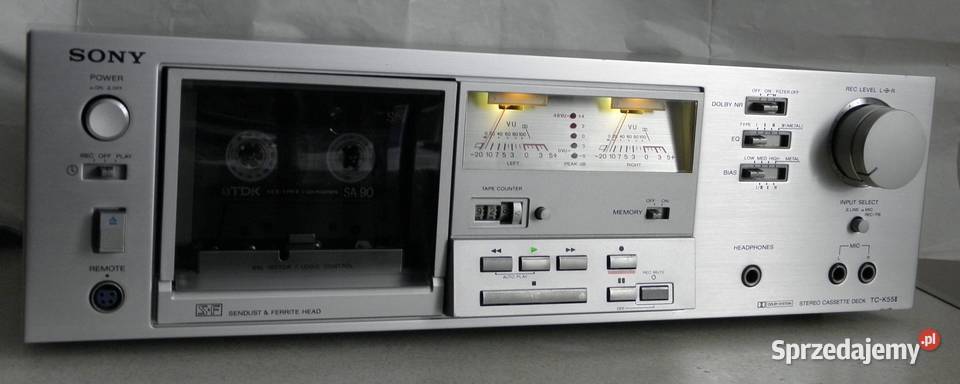 Sony TCK55II deck magnetofon TC K55 II sprawny Krotoszyn