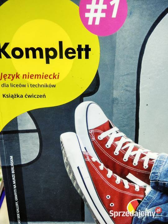 Komplett 1 ćwiczenia używane niemiecki szkolne Warszawa
