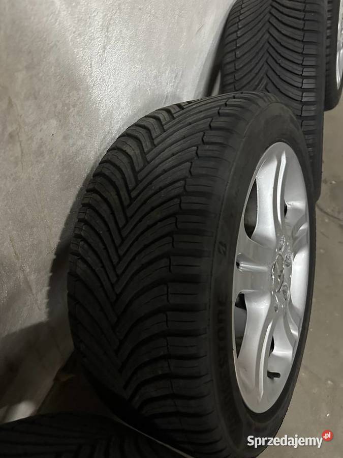 Mercedes W211 oryginalne alufelgi 17 nowe opony Samochodowe Motoryzacja Narama