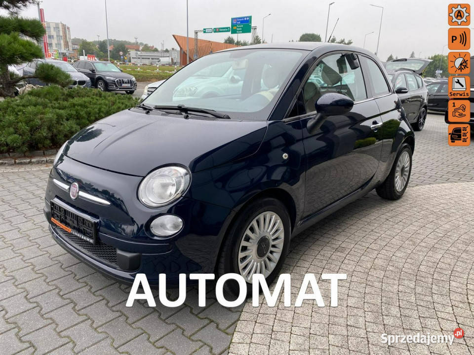 Fiat 500 klima AUTOMAT skóra el szyby lusterka Żory sprzedam