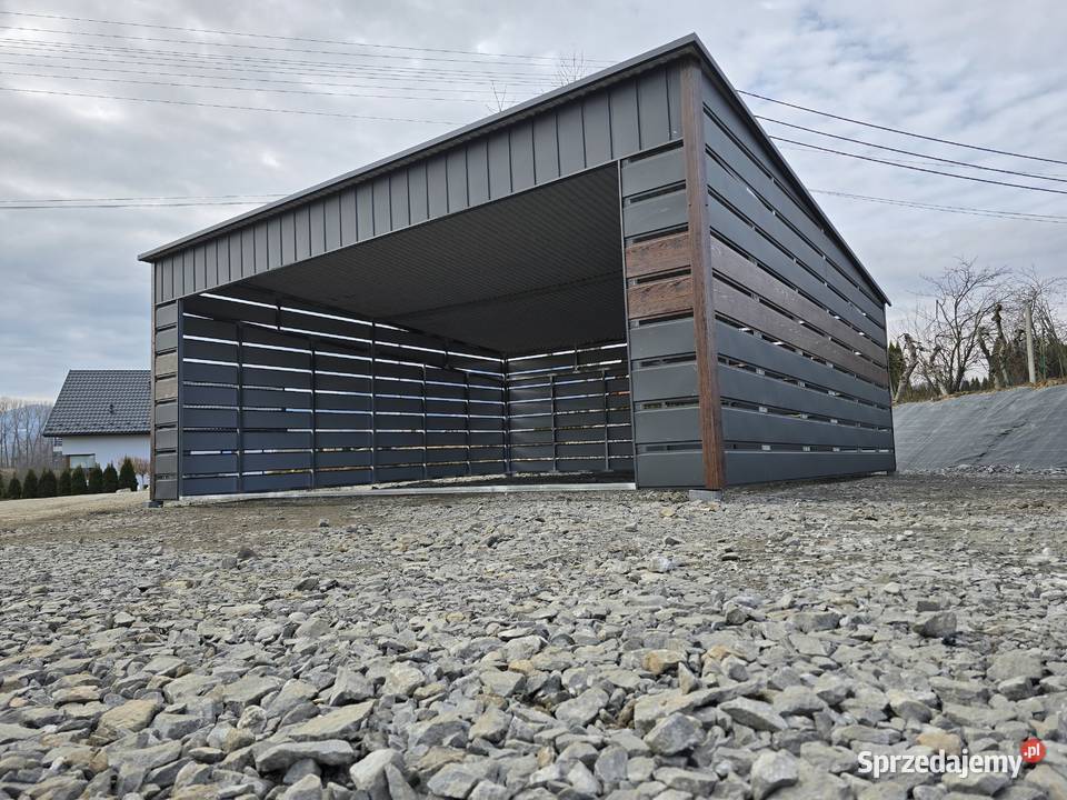 GRAFITOWA Hala Wiata Garaż Blaszany RABAT łódzkie Brzeziny