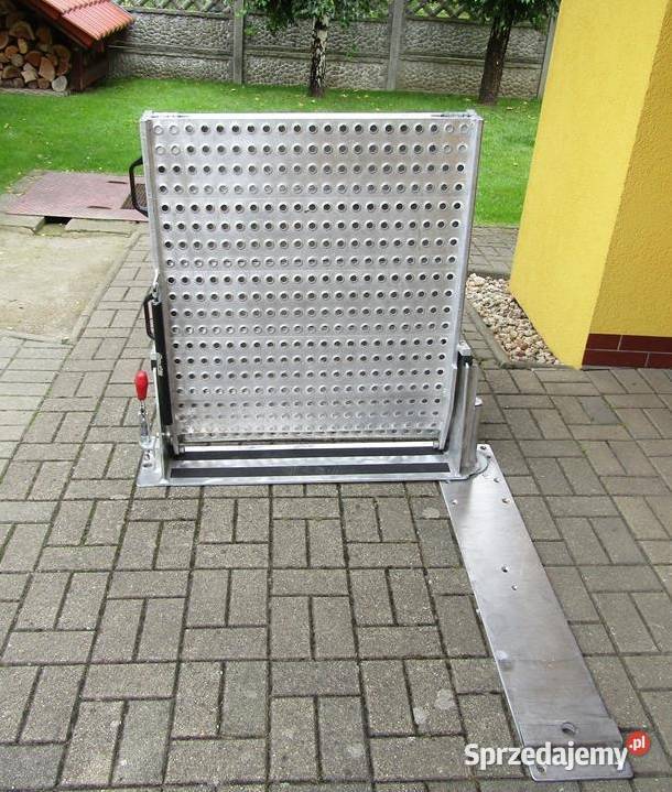 Rampa OBROTOWA podjazd wózek motor H 107 Cady Siekierczyn