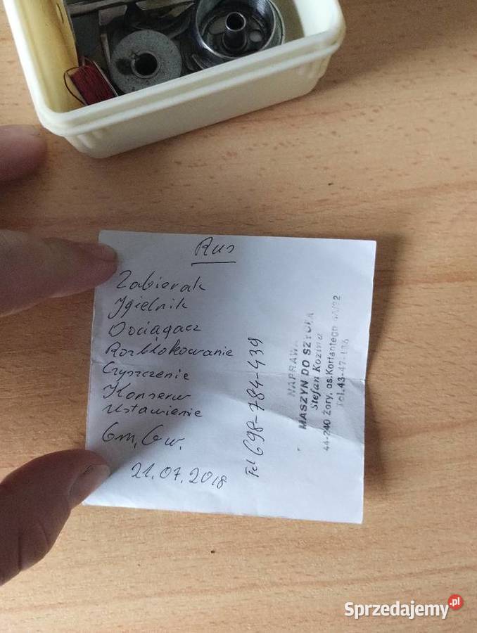 Maszyny do szycia Tuła model 3 Łucznik 415 Orzesze