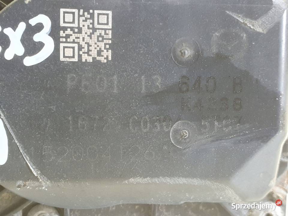 Mazda CX3 20 B PRZEPUSTNICA PE0113640B Przepustnice Janów