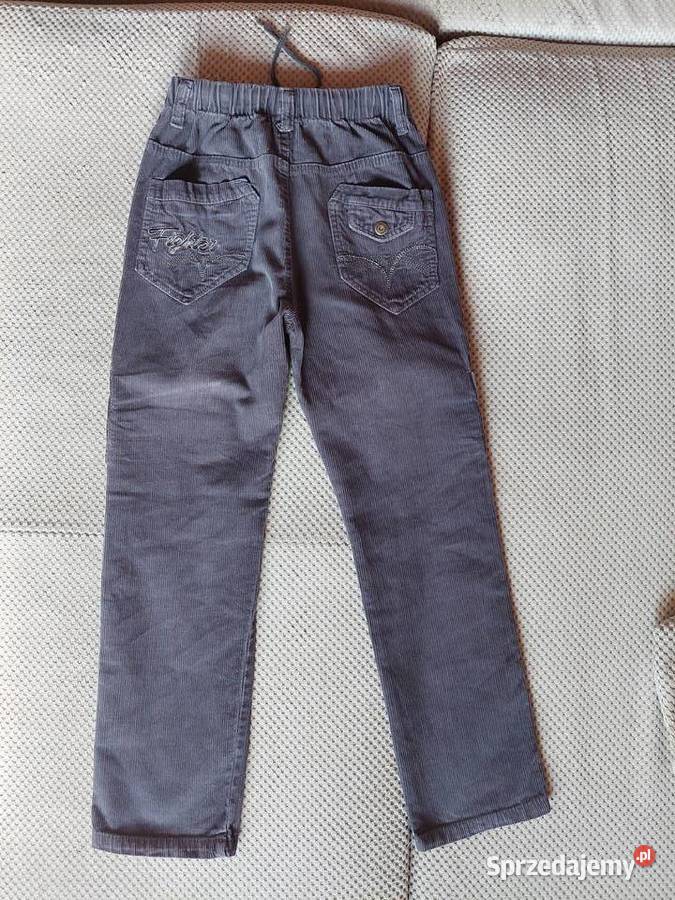 sztruksy dziecięce rozmiar 146 Kraków sprzedam