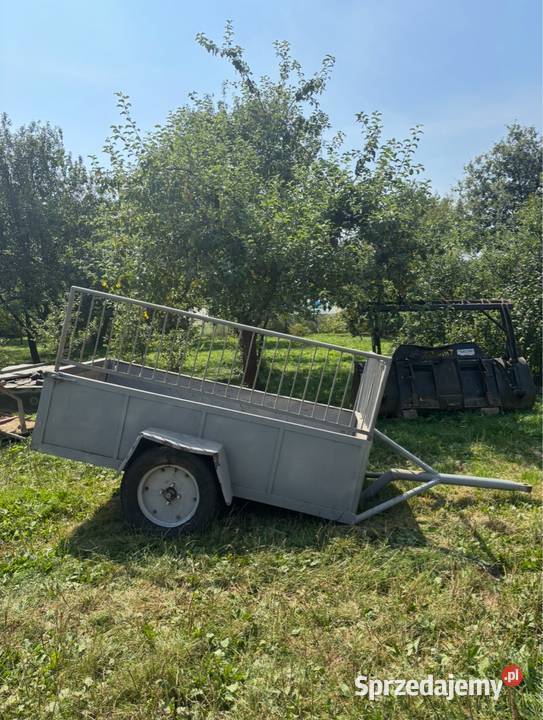 Wózek rolniczy przyczepa jednoosiowa lubelskie Kraśnik