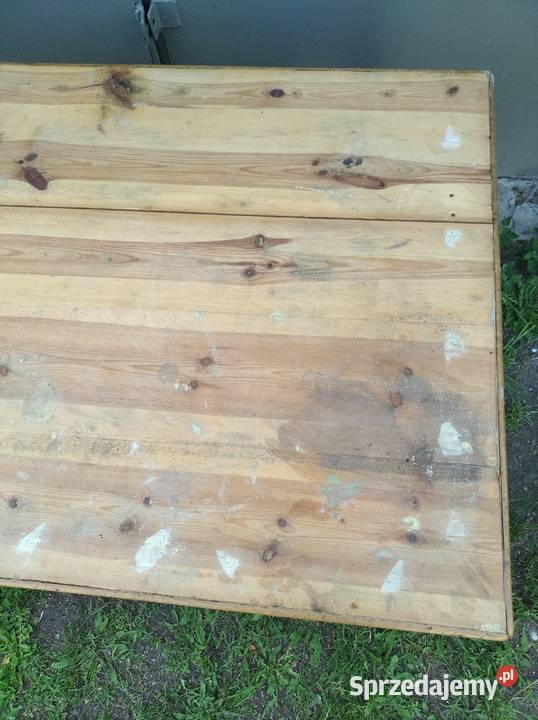 OKAZJA Drewniany Stół Kuchenny Stół Roboczy Zabrze
