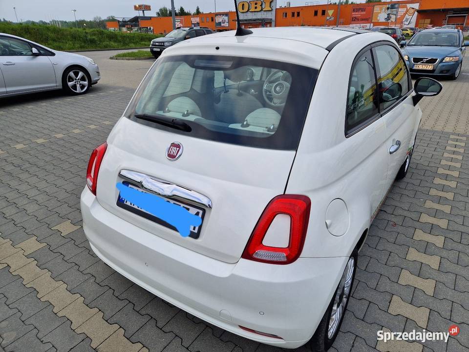 Fiat 500 12 Benzyna Lounge 70KM Krosno