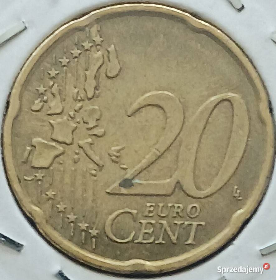 20 Centów Niemcy 2002 r men J Konin