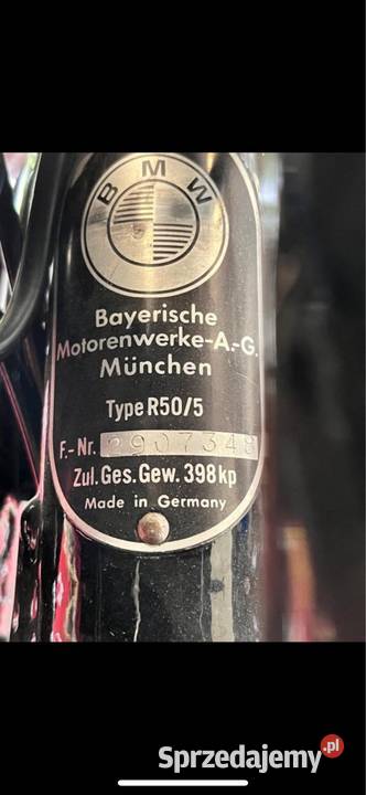 BMW R505 w idealnym stanie 7300