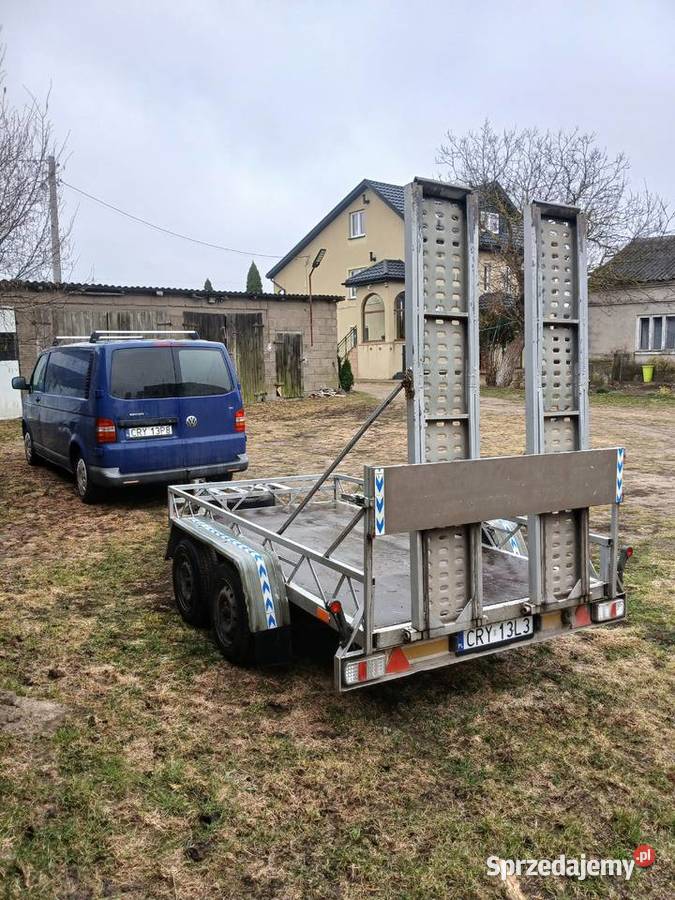 Laweta do minikoparki 2009 dmc2000 lawety Lawety kujawsko-pomorskie Stary Kobrzyniec