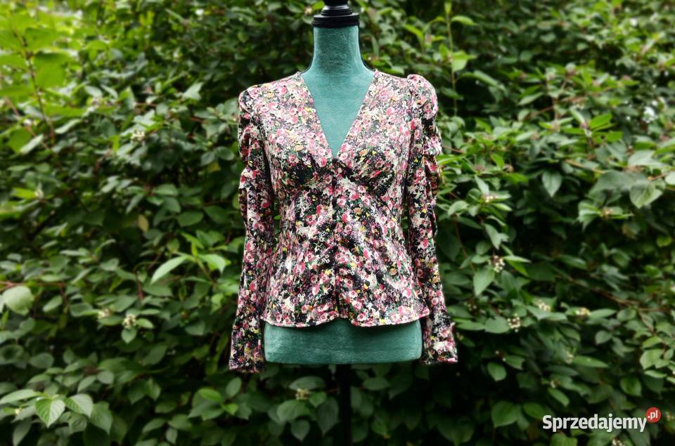 Bluzka Vero Moda XS 34 S 36 satynowa guziki Szczecin