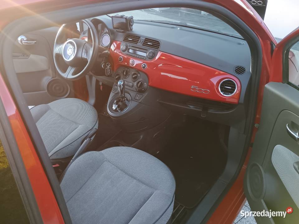 Fiat 500 automat klimatyzacja panorama wielkopolskie Rawicz