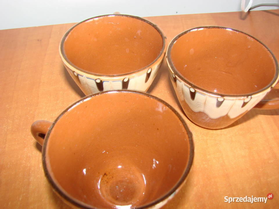 ceramika bułgarska filiżanki Pruszcz Gdański