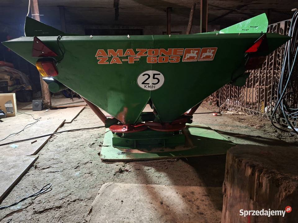 Sprzedam Rozsiewacz nawozu Amazone F 603 nieuszkodzony Świedziebnia sprzedam