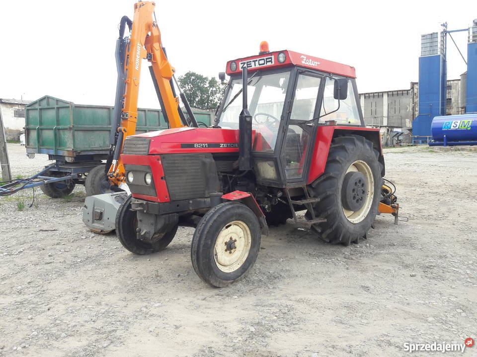 Ciągnik przyczepa leśna Sosnowica