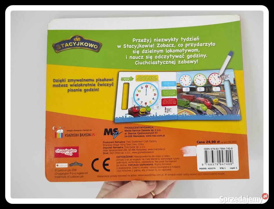 Pracowity tydzień ciuchciaków książeczka z Płock