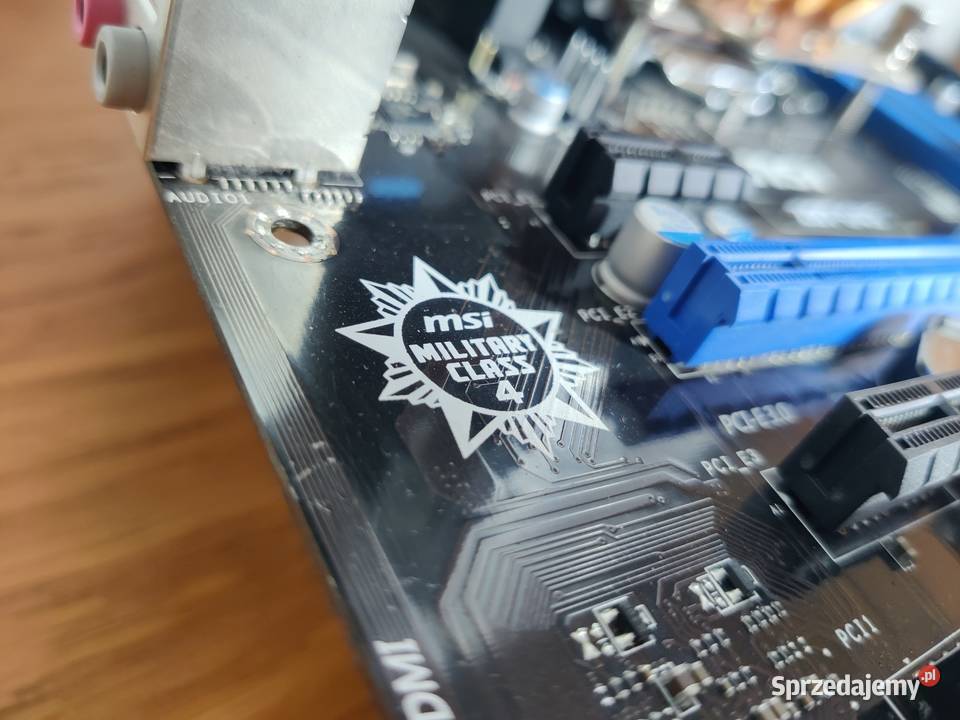 Zestaw Intel i7 4770k MSI Z87G43 32GB RAM Kraków