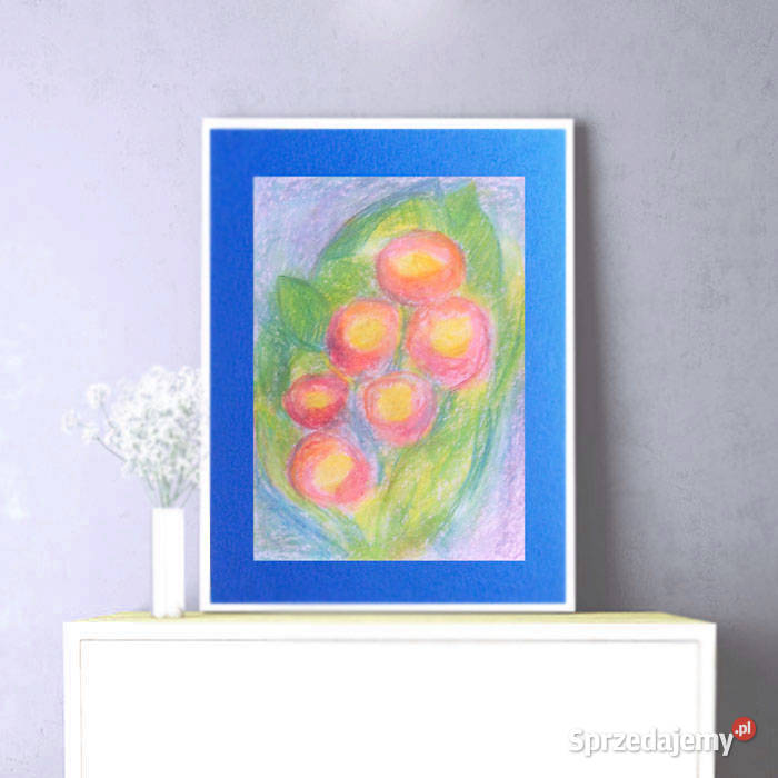 kwiaty rysunek abstrakcja rysunek bukiet obraz