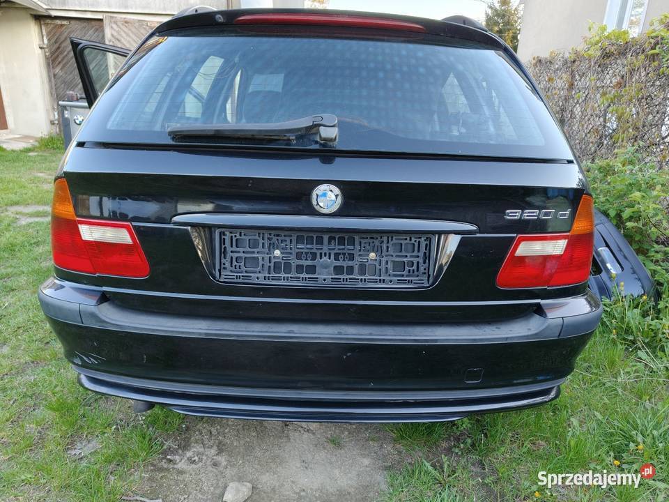 Bmw e46 kombi klapa tylna kompletna Black Aleksandrów Łódzki