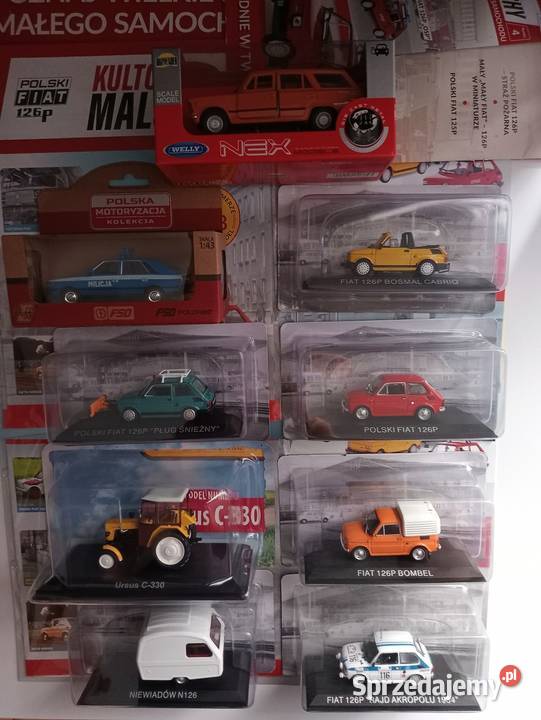 Hachette Fiat 126p MaluchNiewiadów N126p Fiat 6 lat+ Zabawki Jaworzno sprzedam