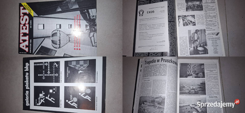 ATEST BHP 41994 kolekcjonerski unikat z epoki Łęczyca