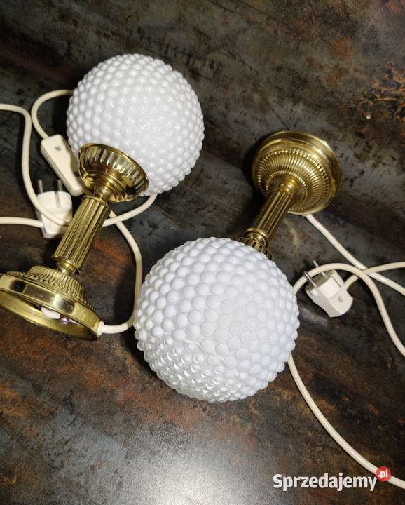 Lampy 2 Slken Leuchten lata 60 vintage Lampy stołowe i nocne wielkopolskie Kalisz