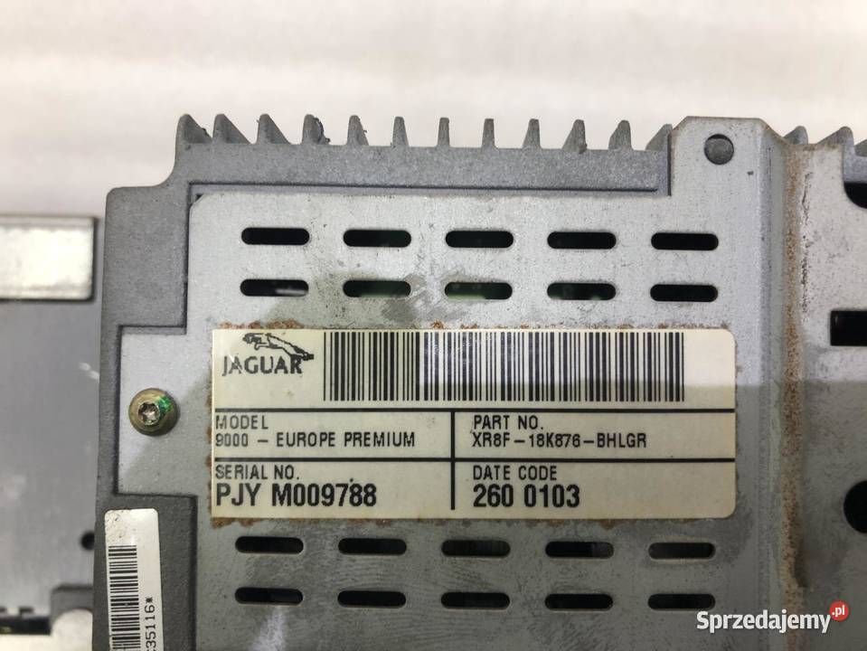 RADIO WYŚWIETLACZ XR8F18K876BHLGR JAGUAR STYPE