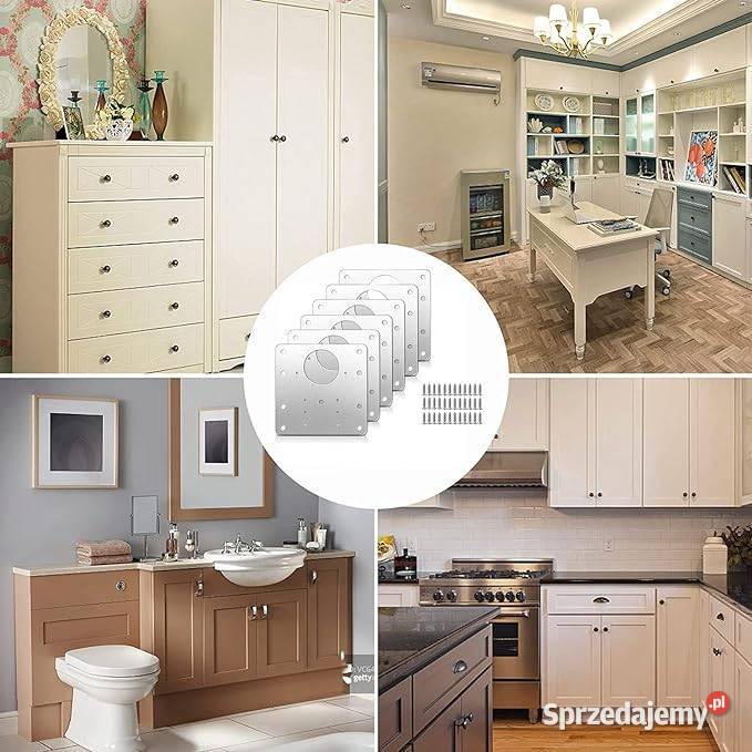 Płytka naprawcza do popsutych zawiasów 2 sztuki 0.5cm mazowieckie Płock