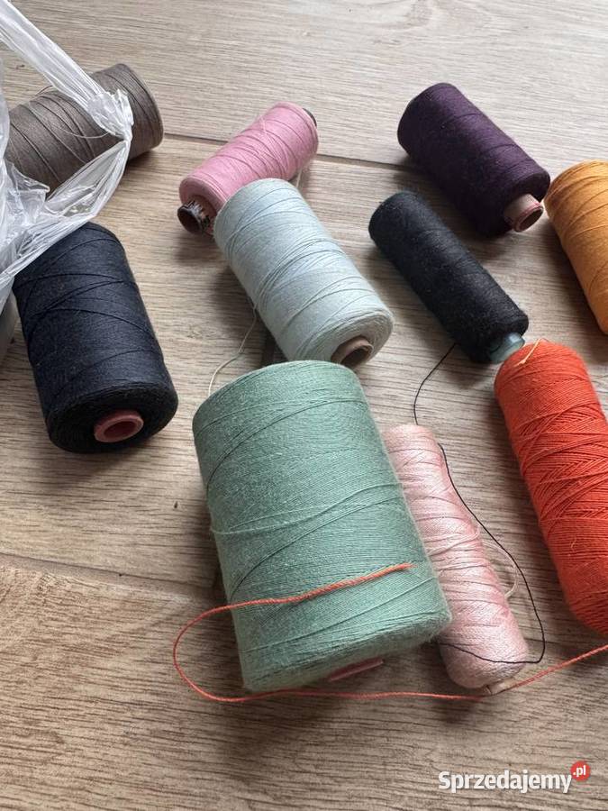 489 ZESTAW nici duży wybór dużo kolorów Łódź sprzedam