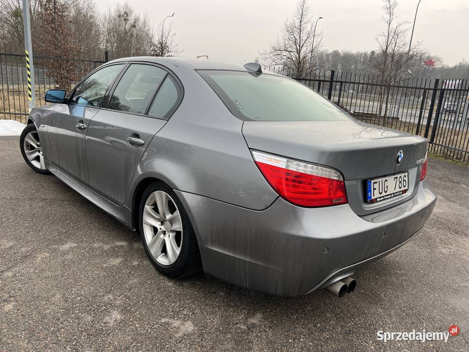 BMW 550i polift komforty Mpakiet z VINu Seria 5 Olsztyn sprzedam